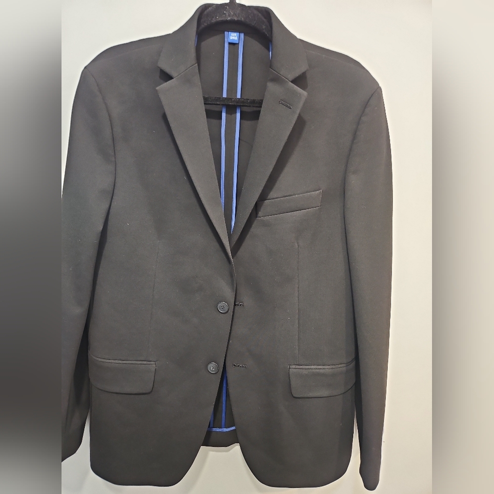 Apt 9 Men’s Blazer 40R Black Slim Fit Premier Flex Suit Jacket NWT